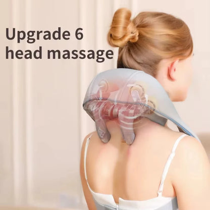PulseNeck 6-Head Wireless Massager