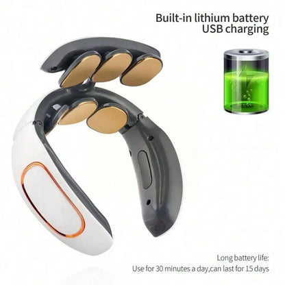 PulseNeck Smart 6-Head Massager